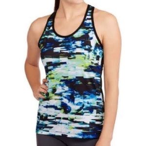 Active Tank w/ Helix Twist Straps, Blue